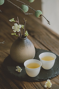 茶文化摄影照片_禅意茶水摄影图