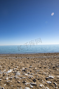 青海湖风景区景观摄影图