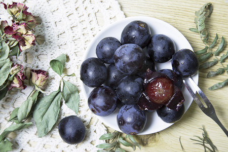 葡萄水果摄影图