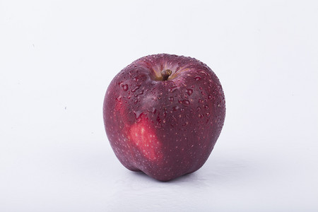大红苹果摄影图 