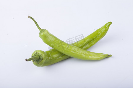  蔬菜绿色青椒摄影图