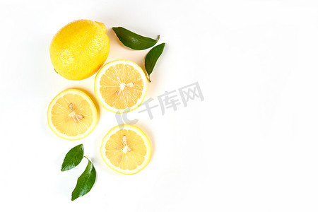 柠檬西柚蜜摄影照片_柠檬摄影图
