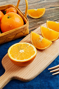 甜橙摄影照片_水果橙子摄影图