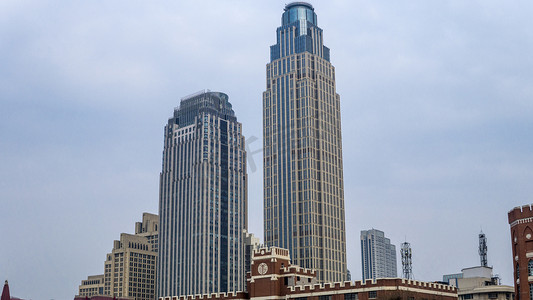 城市系列之高楼林立风景摄影图