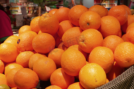 香橙水果摄影图