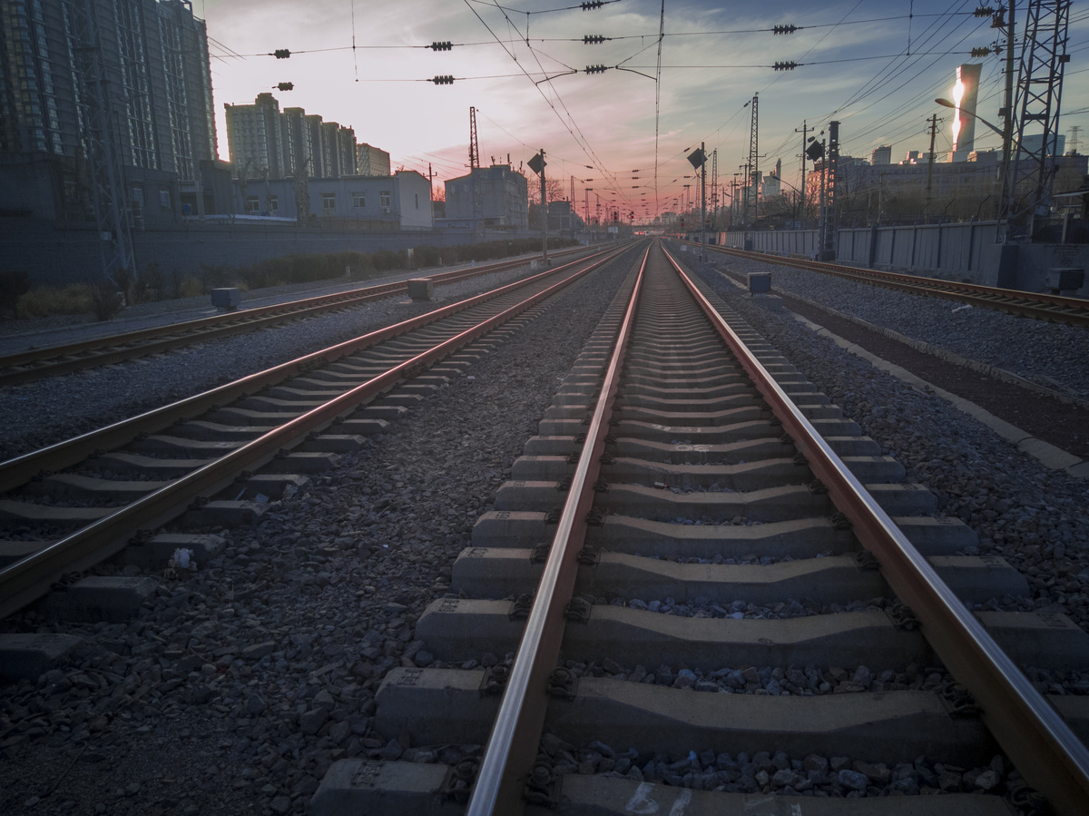Railway Track PNG Transparent, Railway Track, Track, Road Rail, Rail ...