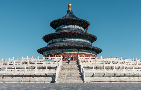 旅游单张摄影照片_北京地标建筑天坛摄影图