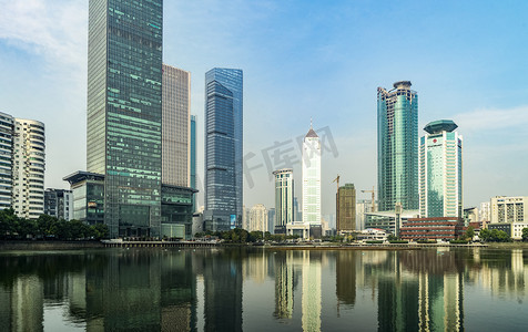武汉城市建筑摄影图