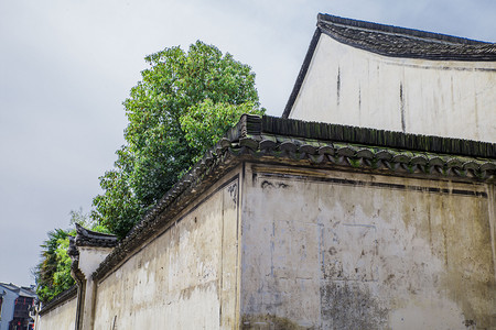 城镇摄影照片_古朴城镇城市建筑中式建筑摄影图