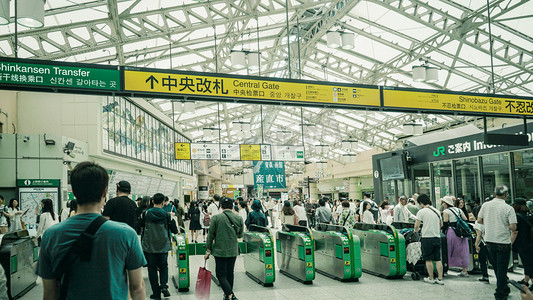 东京车站摄影图