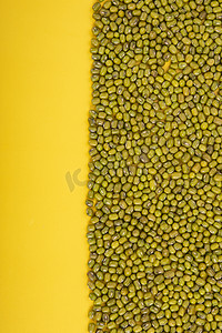 绿豆摄影图