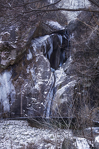 冰川摄影照片_河南省平顶山市鲁山县神奇尧山群山冰川自然风光摄影图