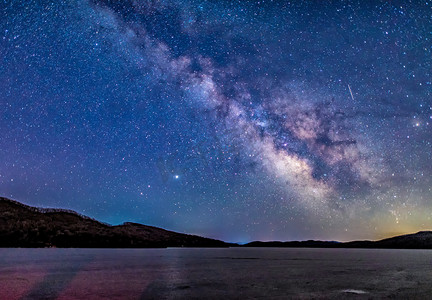 夜景星空摄影图片-夜景星空摄影作品-千库网