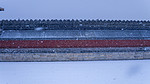 冬天故宫博物院城墙雪景摄影图
