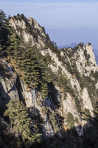 风景名胜尧山森林摄影图