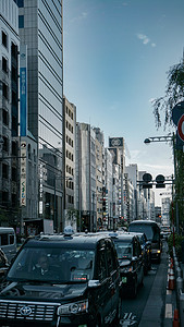 留学费用摄影照片_东京街景城市街头日本摄影图