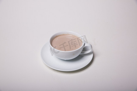 咖啡杯热饮纯咖啡饮品摄影图