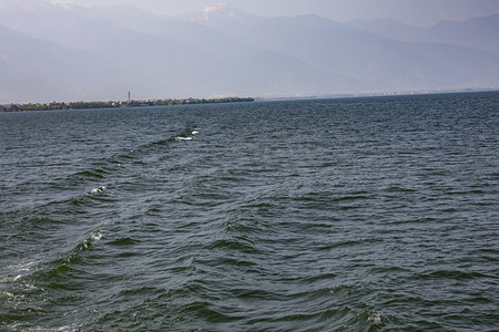 自然风景海景海岸线海水摄影图