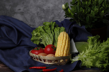 农副产品玉米摄影照片_蔬菜摄影图