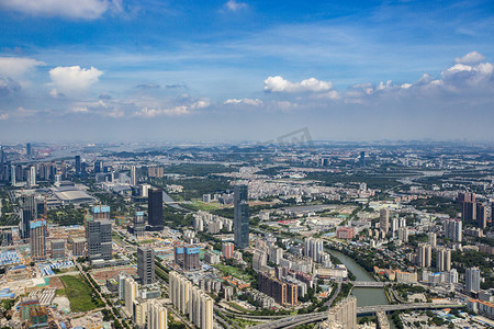 广州城市建筑图摄影照片_广州城市建筑摄影图