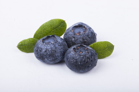  摄影图新鲜蓝莓 