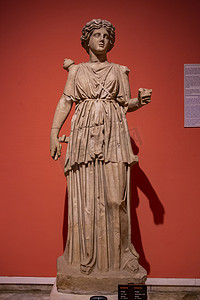 古希腊女人雕像摄影图
