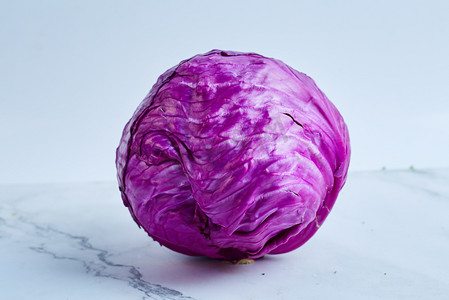 紫甘蓝菜摄影图