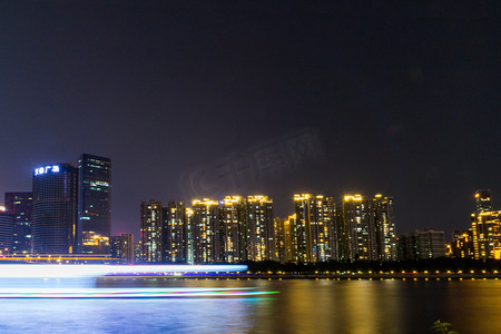 广州塔旅游摄影照片_城市夜景摄影图