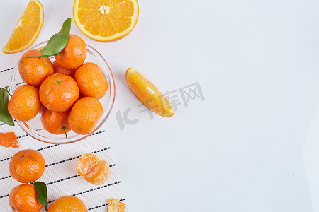 砂糖橘橙子摄影图