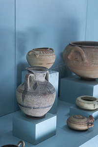 陶器手稿摄影照片_古代陶器摄影图
