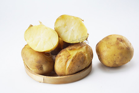 土豆摄影图