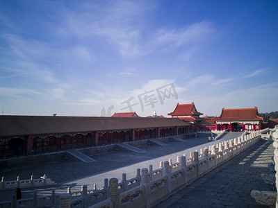 皇室摄影照片_北京天安门故宫紫禁城皇室宏伟摄影图