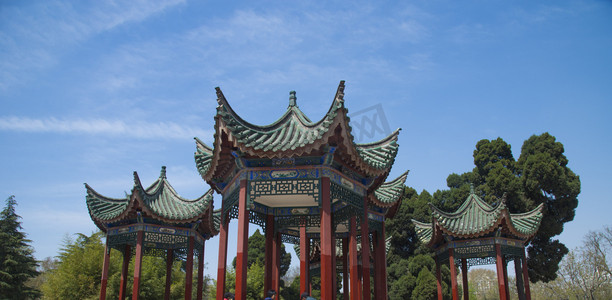 郑州人民公园摄影图