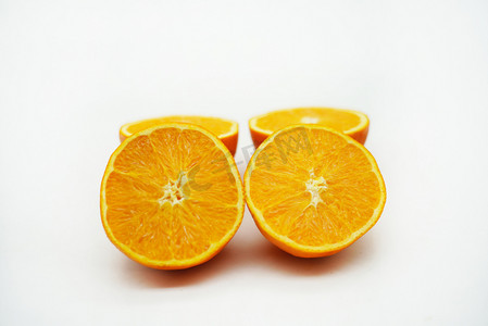 美味水果脐橙摄影图