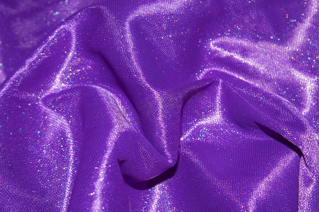 紫色布料质感纹理背景摄影图配图