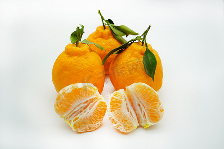 餐饮美食水果丑橘摄影图
