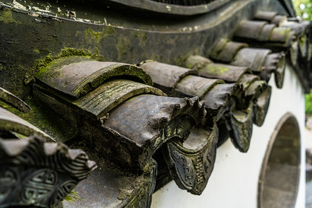 中式屋顶摄影图片-中式屋顶摄影作品-千库网