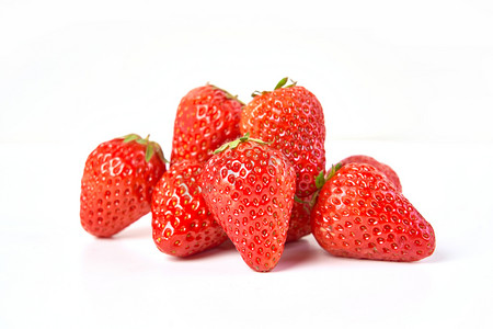 草莓味展台摄影照片_草莓摄影图