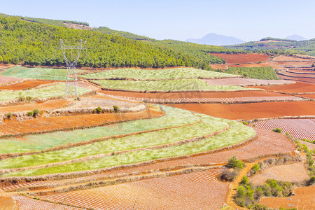 东川红土地摄影图