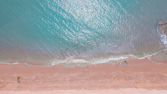 厦门白沙滩摄影图