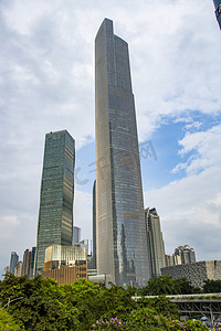 广州旅游小蛮腰摄影照片_广州高楼摄影图