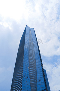 大气商务大楼建筑摄影图