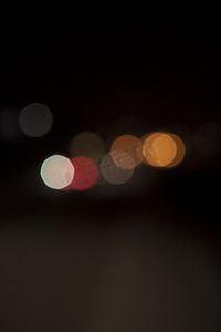 城市摄影照片_夜色光斑摄影