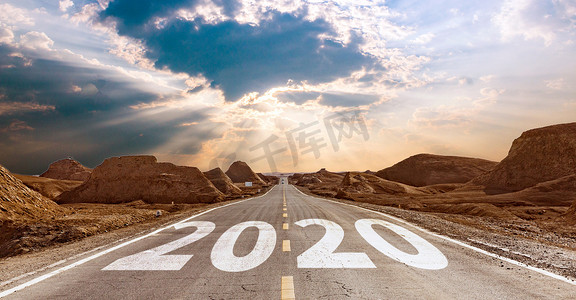 国潮2020摄影照片_企业文化2020励志热气球摄影图