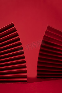 双11全屏背景摄影照片_国风红色中国风风格背景