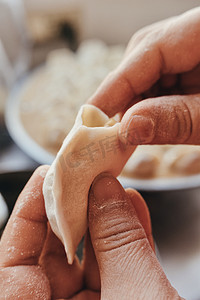 特色手工面食饺子图