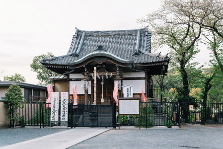 神社矢量摄影照片_日本神社建筑摄影图
