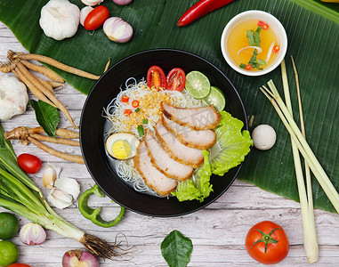 泰国菜美食摄影图
