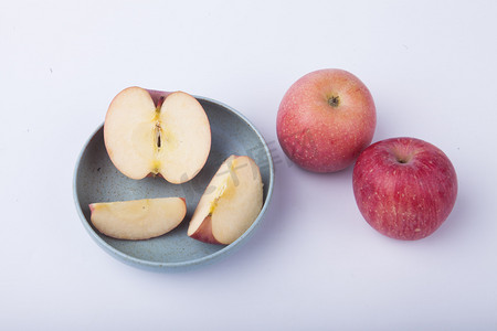 营养丰富苹果摄影图 