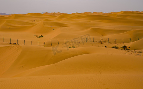 中卫沙坡头沙漠风光摄影图